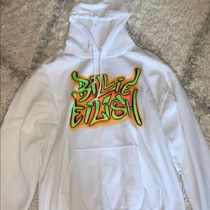 White Billie Eilish Hoodie